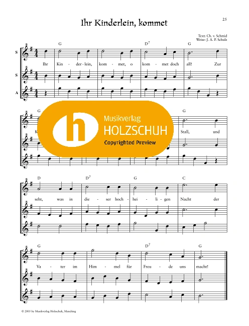 Ihr Kinderlein, kommet